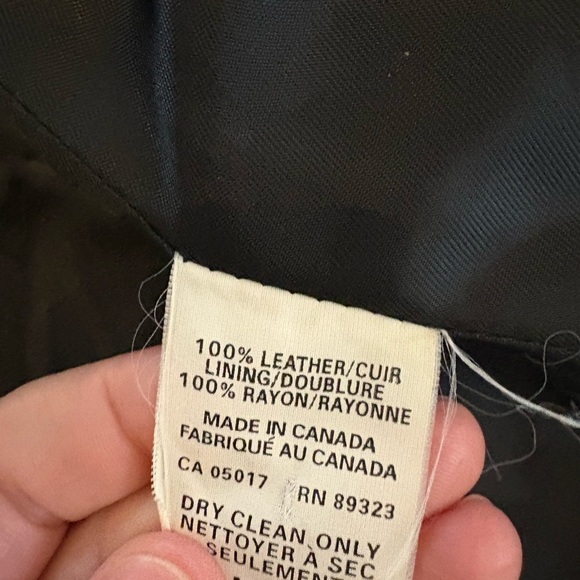 Men’s Roots Leather Jacket - Picture 4 of 4